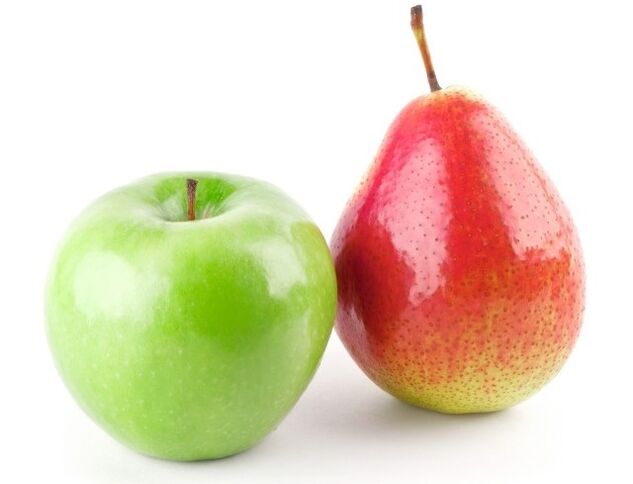 Epal dan Pear untuk Diet Dukan