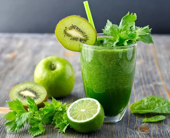Smoothie hijau untuk penurunan berat badan