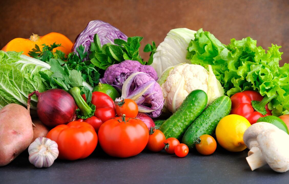 sayuran untuk penurunan berat badan