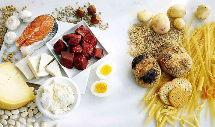 Diet protein-karbohidrat