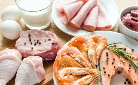 Diet protein alkali